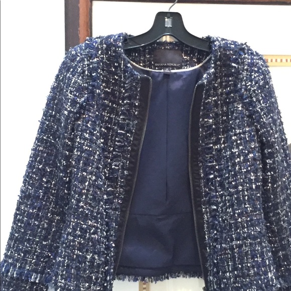 Banana Republic Tweed Jacket - Picture 1 of 9